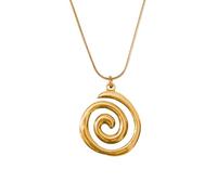 Maxtonser Collier ras du cou avec pendentif rond - Longueur réglable - Bijou unique pour femmes et filles