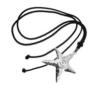 Maxtonser Collier tendance en alliage avec étoile de mer - Accessoire polyvalent - Parfait pour les soirées, dîners, fêtes et vacances