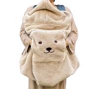 Maxtonser Couverture coupe-vent élégante et chaude pour nouveau-né, châle confortable et sécurisé pour porte-bébé