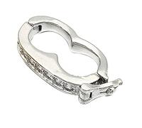 Maxtonser Fermoir raccourcisseur de collier avec fermoir poussoir pour la fabrication de bijoux