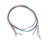 Maxtonser Le câble Phono de Cartouche Universelle de 3/4 pièces Conduit des Fils d'en-tête pour des Accessoires durables de Remplacement de Coque de tête Phono de Platine,D