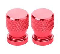 Maxtonser Lot de 2 bouchons de valve de pneu de moto avec une forte compatibilité, résistants à la corrosion et à la saleté