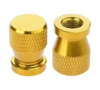 Maxtonser Lot de 2 bouchons de valve de pneu de moto avec une forte compatibilité, résistants à la corrosion et à la saleté