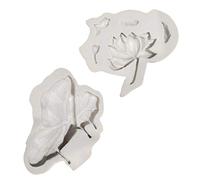 Maxtonser Lot de 2 moules en silicone pour la cuisson de chocolats, gâteaux, biscuits, bonbons