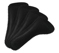 Maxtonser Lot de 2 paires de semelles intérieures en latex doux pour chaussures - Respirantes - Adhésives - Talons hauts - Coussinets rembourrés pour femme