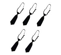 Maxtonser Lot de 5 nœuds élégants pour enfants en polyester résistant aux plis Accessoires pour tenue professionnelle