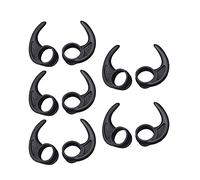 Maxtonser Lot de 5 paires de crochets en silicone pour écouteurs intra-auriculaires et canaux