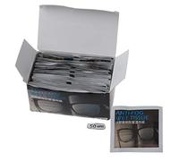 Maxtonser Lot de 50 chiffons de nettoyage en microfibre pour lunettes - Une serviette humide et une serviette humide