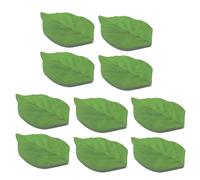 Maxtonser Lot de 50 feuilles de papier adhésif en forme de feuille coloré 9,5 x 6,1 cm pour étudiant et enseignant