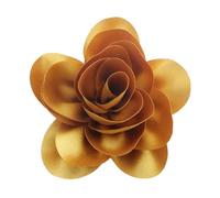 Maxtonser Magnifique broche française délicate en satin avec motif unique pour une personne avant-gardiste