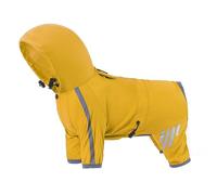 Maxtonser Manteau de pluie coupe-vent pour chien avec bandes réfléchissantes