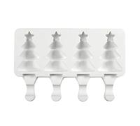 Maxtonser Moule à sucettes en silicone en forme d'arbre de Noël - Ustensiles de cuisson sûrs - Moule à bonbons - Respectueux de l'environnement