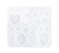Maxtonser Moule en silicone en forme de coquillages en époxy, pour boucles d'oreilles, pendentifs, porte-clés, pendentif