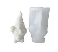 Maxtonser Moule en silicone en forme de nains de Saint-Valentin pour aromathérapie, bougie, moule en plâtre nain époxy pour fabrication de savon et de bougies