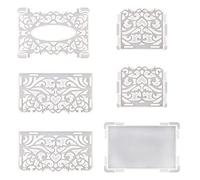 Maxtonser Moule en silicone pour boîte à mouchoirs en résine époxy