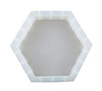 Maxtonser Moule hexagonal en silicone pour moulage de résine époxy pour décoration de maison, fleurs, décoration de bureau