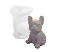 Maxtonser Moule réaliste en silicone en forme de carlin pour les amateurs d'artisanat