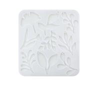 Maxtonser Moules en résine pour boucles d'oreilles en forme de fleur avec trous pour fabrication de bijoux en résine époxy pour boucles d'oreilles, pendentifs, porte-clés, bijoux