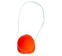 Maxtonser Nez de clown en caoutchouc rouge - Nez de clown amusant avec élastique pour Noël, nez de clown