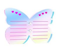 Maxtonser Palette d'extension de cils en acrylique - Plaque de pose de faux cils - Outil pour faux cils - Colle adhésive - Palette Ho