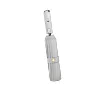 Maxtonser Parapluie portable avec ventilateur rechargeable USB C intégré, protection solaire pour activités de plein air