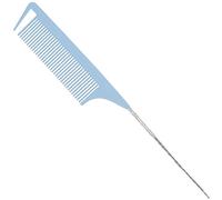 Maxtonser Peigne à cheveux professionnel à queue pointue - Antistatique - Brosse à cheveux en acier - Accessoire de barbier