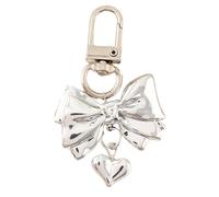 Maxtonser Pendentif en forme de cœur à la mode avec nœud pour décoration de sac