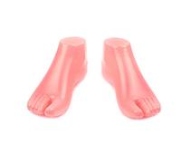 Maxtonser Pieds en plastique pour chaussures chaussettes sandales support de pied mannequin femme présentoir bijoux sandale support de pied
