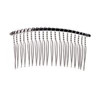 Maxtonser Pinces à cheveux vierges à 20 dents en métal pour voile de mariage - Accessoire pour cheveux - Peigne de coiffure pour femme