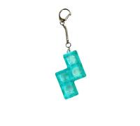 Maxtonser Porte-clés Clavier en Forme de N avec Quatre, Blue Transparent