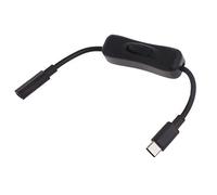 Maxtonser Pour interrupteurs d'alimentation, câble d'extension USB C mâle vers femelle USB C en ligne avec interrupteurs marche/arrêt pour 4