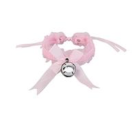 Maxtonser Ras du cou en dentelle avec chaton mignon gothique détachable cosplay fête bijoux réglable blanc