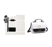 Maxtonser Sac à bandoulière tendance en cuir PU pour femme - Accessoires à sangle réglable - Artisanat pour filles