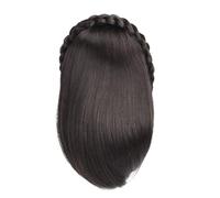 Maxtonser Serre-tête avec perruques pour filles - Extensions de cheveux décontractés pour photographie de vacances - Extensions de cheveux raides élégants