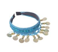 Maxtonser Serre-tête style ethnique accessoire de coiffure avec port sûr pour un port confortable pour la danse du ventre sur scène