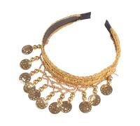 Maxtonser Serre-tête style ethnique accessoire de coiffure avec port sûr pour un port confortable pour la danse du ventre sur scène