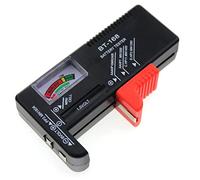 Maxtonser Testeur de batterie - Outil de contrôle de capacité pour piles bouton AA 9 V 1,5 V - Détermine rapidement