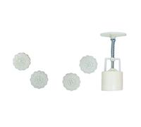 Maxtonser Timbres de gâteau de Lune en Plastique, Presse à Main, moules, E