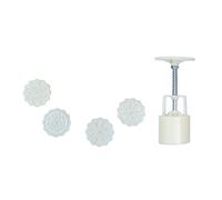 Maxtonser Timbres de gâteau de Lune en Plastique, Presse à Main, moules, G