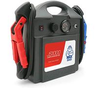 MAXTOOLS JS1000, Démarreur d’urgence portable Professionnel 1380A 12V 22Ah avec 4140A de démarrage, Jump starter, Booster, Démarreur de voiture avec batterie Plomb AGM et pinces à lumière LED