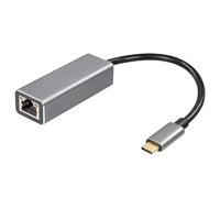 MAXTRACK Adaptateur USB C LAN - Adaptateur Ethernet USB-C vers RJ45, USB-C Ethernet 1 Gbit/s, Compatible avec MacBook, iPad Pro, Ordinateurs Portables, boîtier en Aluminium, Contacts plaqués Or, Plug