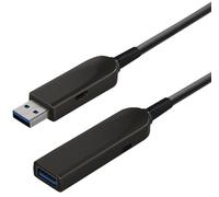 Maxtrack C506-20ML Câble fibre optique actif USB 3.1 Gen 2 ultra rapide, transfert de données jusqu'à 10 Gbit/s, transfert de données sans perte jusqu'à 20 mètres, rétrocompatible avec USB 2.0