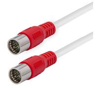 Maxtrack antenne, SAT Câble de raccordement [1x F mâle - 1x F mâle] 1.50 m blanc