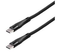 MAXTRACK Câble de charge magnétique USB C - C532-2L mâle vers mâle - Charge rapide 100 W - Avec puce E-Marker - Prend en charge QC 3.0 - Transfert de données 480 Mbps - Câble de charge magnétique