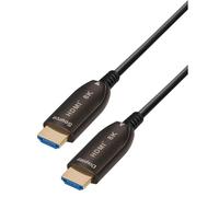 Câble de raccordement Maxtrack HDMI Fiche mâle HDMI-A, Fiche mâle HDMI-A 10.00 m noir C 507-10 ML 8K UHD Câble HDMI