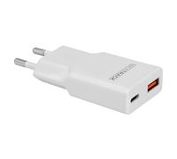 MAXTRACK Chargeur Rapide MQ2L - 2 Ports USB-C & USB-A, 30W, Technologie GaN, PD 30W & QC 3.0, Ultra Plat 1.5cm