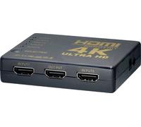 Maxtrack CS 1-5 L Switch HDMI avec télécommande noir