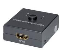 Maxtrack CS 32 L Switch HDMI utilisable dans les deux sens 3840 x 2160 pixels noir
