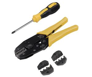 Maxtrack Kit de sertissage 17 L SW 17L - Manchons de câblage - Connecteur de câble de 0,5 à 16 mm² - Avec