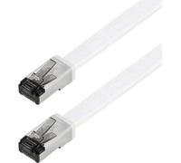 Maxtrack TI56-5L RJ45 Câble réseau, câble patch CAT 8.1 U/FTP 5 m blanc plat 1 pc(s)
